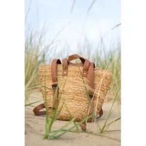 Beachly XIX Palms Shorebreak Woven Jute Picnic Backback Bag